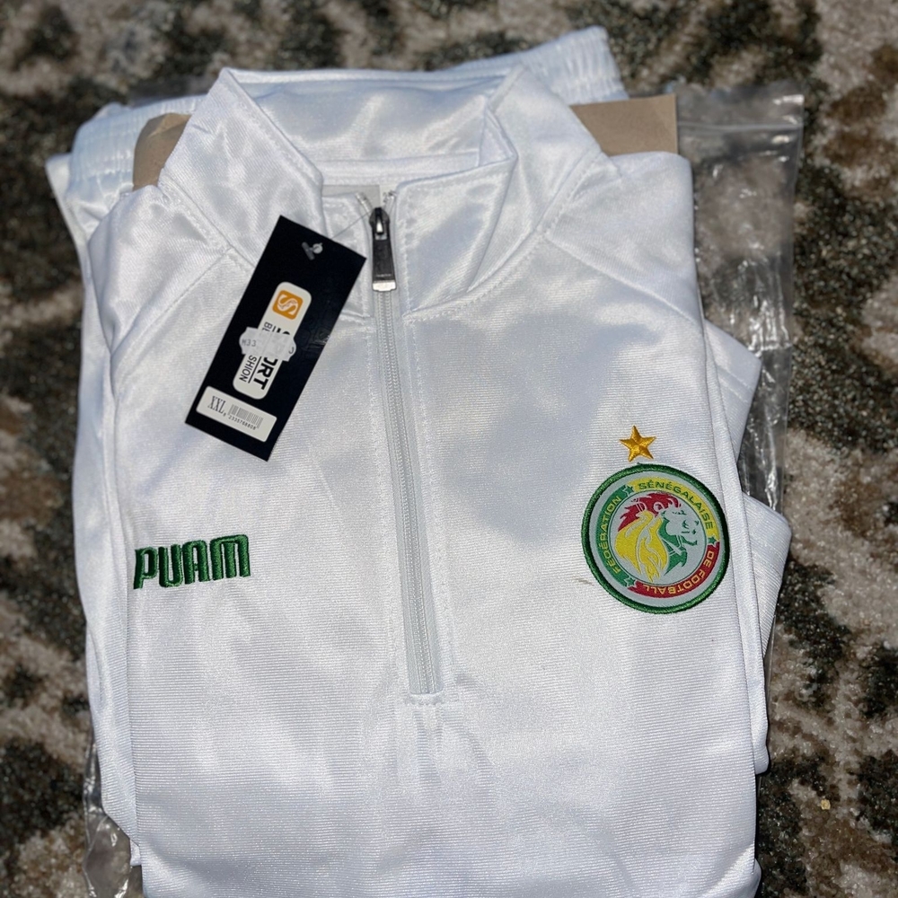 White Puma Senegal Track Jacket